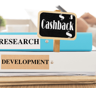 Cash back for Research & Development